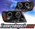 KS® DRL LED Halo Projector Headlights (Black) - 99-04 Jeep Grand Cherokee