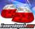KS® Euro Tail Lights (Red/Clear) - 99-01 BMW 323Ci E46 2dr. exc. Convertible (Outer Pieces Only)