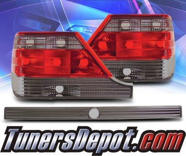 KS® Euro Tail Lights (Red/Smoke) - 95-99 Mercedes-Benz S600 W140