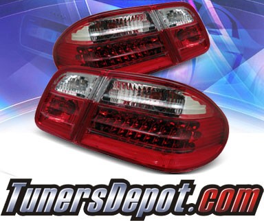 KS® Gen 2 LED Tail Lights (Red/Clear) - 96-02 Mercedes Benz E420 Sedan W210