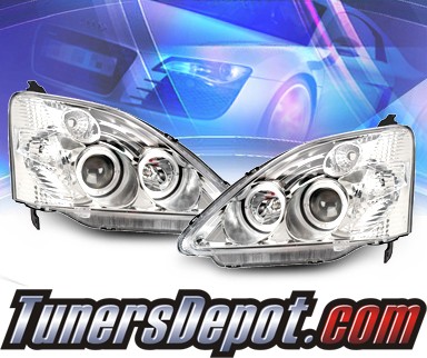KS® Halo Projector Headlights - 02-05 Honda Civic Si 3dr.