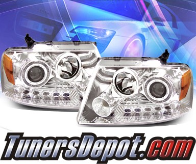 KS® Halo Projector Headlights  - 04-08 Ford F-150 F150