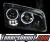 KS® LED Halo Projector Headlights (Black) - 06-10 Dodge Charger