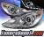 KS® LED Halo Projector Headlights (Chrome) - 11-14 Hyundai Sonata