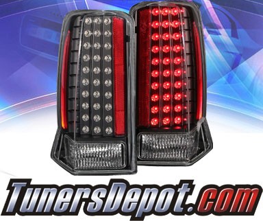 KS® LED Tail Lights (Black) - 02-06 Cadillac Escalade