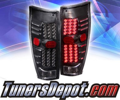 KS® LED Tail Lights (Black) - 02-06 Chevy Avalanche