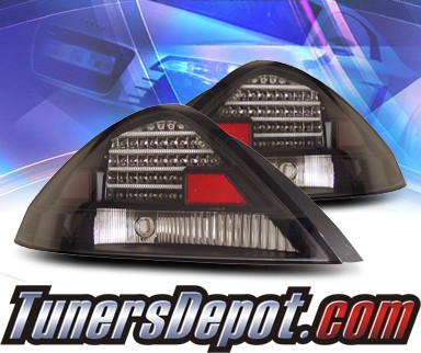 KS® LED Tail Lights (Black) - 03-05 Honda Accord 2dr.