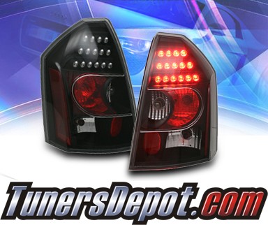 KS® LED Tail Lights (Black) - 05-07 Chrysler 300