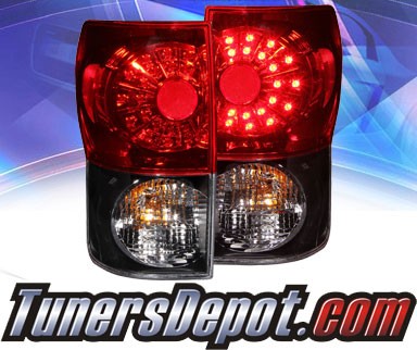 KS® LED Tail Lights (Black) - 07-11 Toyota Tundra