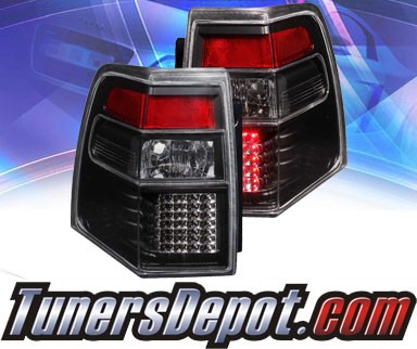 KS® LED Tail Lights (Black) - 07-13 Ford Expedition