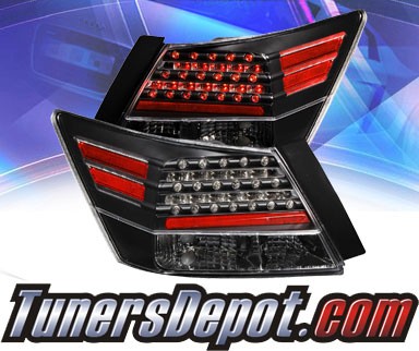 KS® LED Tail Lights (Black) - 08-12 Honda Accord 4dr.