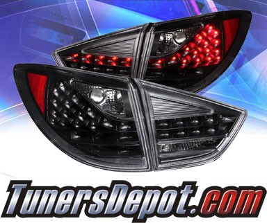 KS® LED Tail Lights (Black) - 10-11 Hyundai Tucson