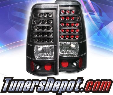 KS® LED Tail Lights (Black) - 2007 Chevy Silverado Classic