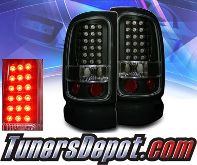 KS® LED Tail Lights (Black) - 94-01 Dodge Ram