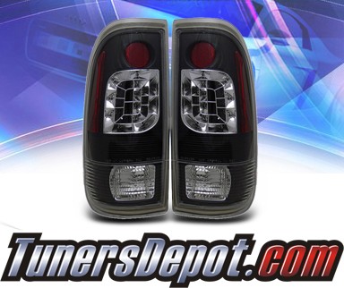 KS® LED Tail Lights (Black) - 97-03 Ford F-150 F150