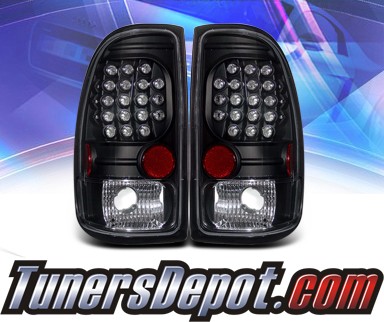 KS® LED Tail Lights (Black) - 97-04 Dodge Dakota