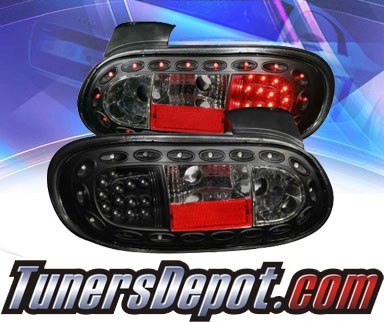 KS® LED Tail Lights (Black) - 98-05 Mazda Miata MX-5