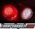 KS® LED Tail Lights (Red/Clear) - 06-09 VW Volkswagen Golf (GTI)