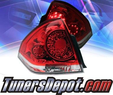 KS® LED Tail Lights (Red/Clear) - 06-13 Chevy Impala