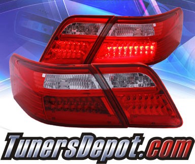 KS® LED Tail Lights (Red/Clear) - 07-08 Toyota Camry