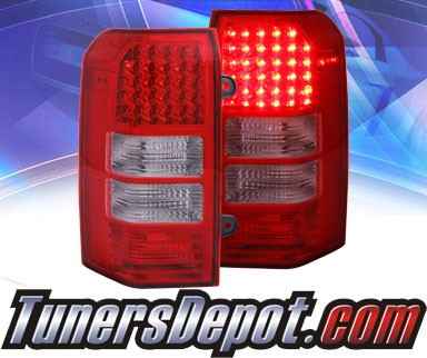 KS® LED Tail Lights (Red/Clear) - 07-11 Jeep Patriot