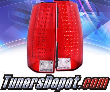 KS® LED Tail Lights (Red/Clear) - 07-13 Chevy Tahoe (G5)