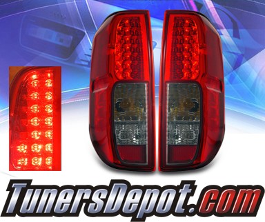 KS® LED Tail Lights (Red/Smoke) - 05-08 Nissan Frontier