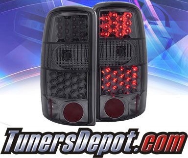 KS® LED Tail Lights (Smoke) - 00-06 Chevy Suburban (exc. Barn Door model)