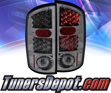 KS® LED Tail Lights (Smoke) - 02-06 Dodge Ram Pickup