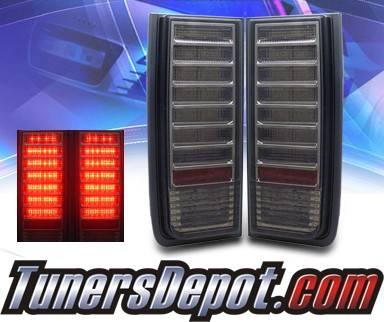 KS® LED Tail Lights (Smoke) - 02-07 Hummer H2