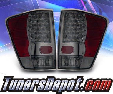 KS® LED Tail Lights (Smoke) - 04-09 Nissan Titan