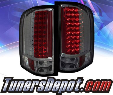 KS® LED Tail Lights (Smoke) - 07-13 Chevy Silverado