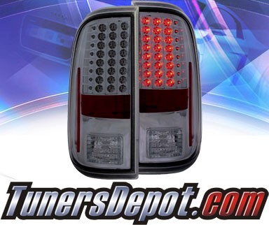 KS® LED Tail Lights (Smoke) - 08-13 Ford F-250 F250 Super Duty