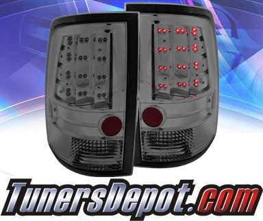 KS® LED Tail Lights (Smoke) - 09-16 Dodge Ram Pickup
