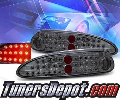 KS® LED Tail Lights (Smoke) - 93-02 Chevy Camaro