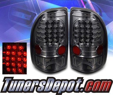 KS® LED Tail Lights (Smoke) - 97-04 Dodge Dakota