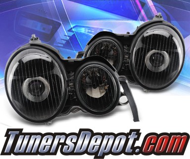 KS® Projector Headlights (Black) - 99-02 Mercedes-Benz E320 W210