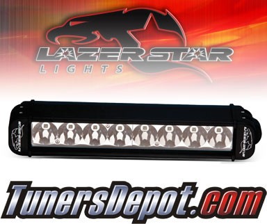 Lazer Star® Atlantis 10&quto; Single Row Light Bar (Amber) - 8 LED Spot Light (3w)