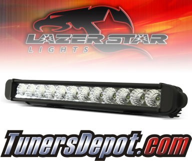 Lazer Star® Atlantis 14&quto; Single Row Light Bar - 12 LED Flood Light (3w)