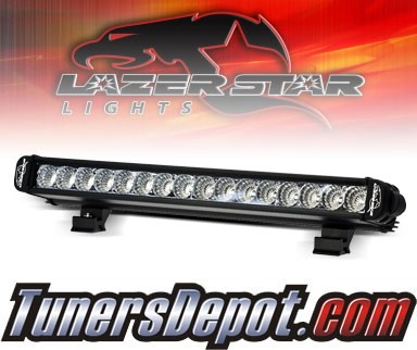 Lazer Star® Atlantis 18&quto; Single Row Light Bar - 16 LED Flood Light (3w)