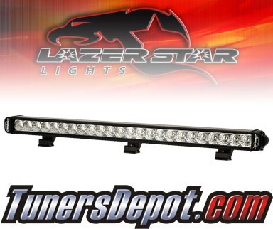 Lazer Star® Atlantis 26&quto; Single Row Light Bar - 24 LED Flood Light (3w)