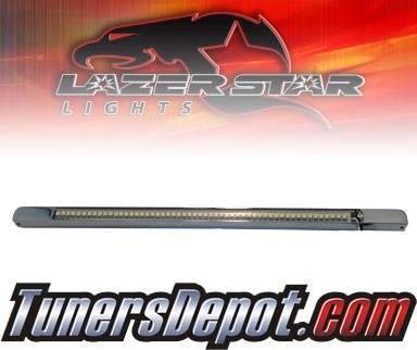 Lazer Star® Billet Aluminum Case LED Light Bar - 12&quto; Bottom Mount (Red)