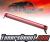 Lazer Star® Billet Aluminum Case LED Light Bar - 4&quto; Bottom Mount (Red)
