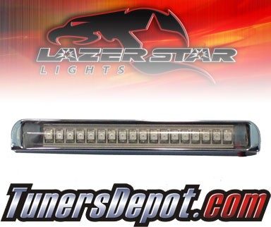 Lazer Star® Billet Aluminum Case LED Light Bar - 4&quto; Tube Mount (Red)