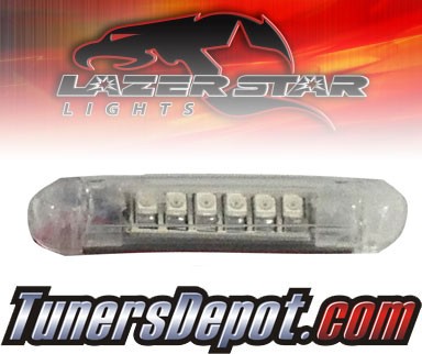 Lazer Star® Clear Flexable LED Light Strip - 1&quto; (Red)