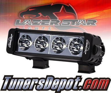 Lazer Star® Discovery 10&quto; Single Row Light Bar - 4 LED Spot Light (10w)