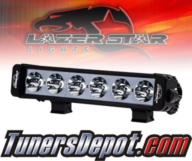 Lazer Star® Discovery 12&quto; Single Row Light Bar - 6 LED Spot Light (10w)