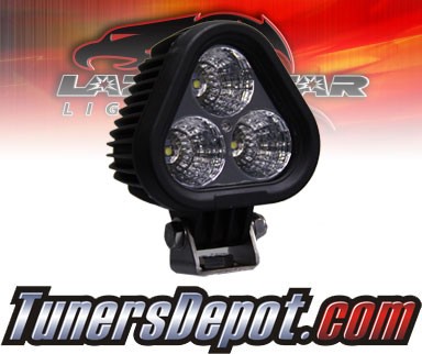Lazer Star® Discovery 4&quto; Utility Light - 3 LED Flood Light (10w)