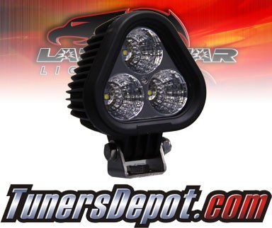 Lazer Star® Discovery 4&quto; Utility Light - 3 LED Spot Light (10w)