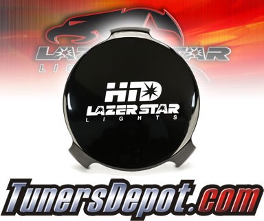 Lazer Star® Dominator HID Headlamp Cover - 4&quto; Black ABS (Pair)